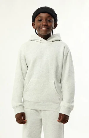 Heather Grey Core Pullover Hoodie image number 1