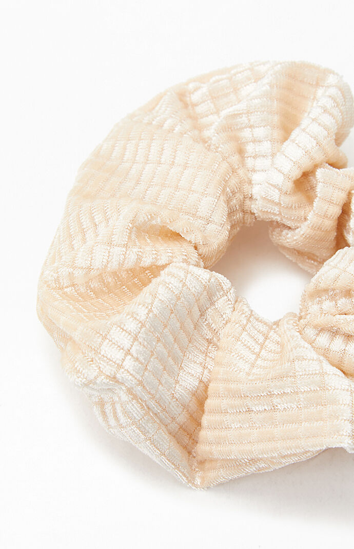 Cream Single Scrunchie