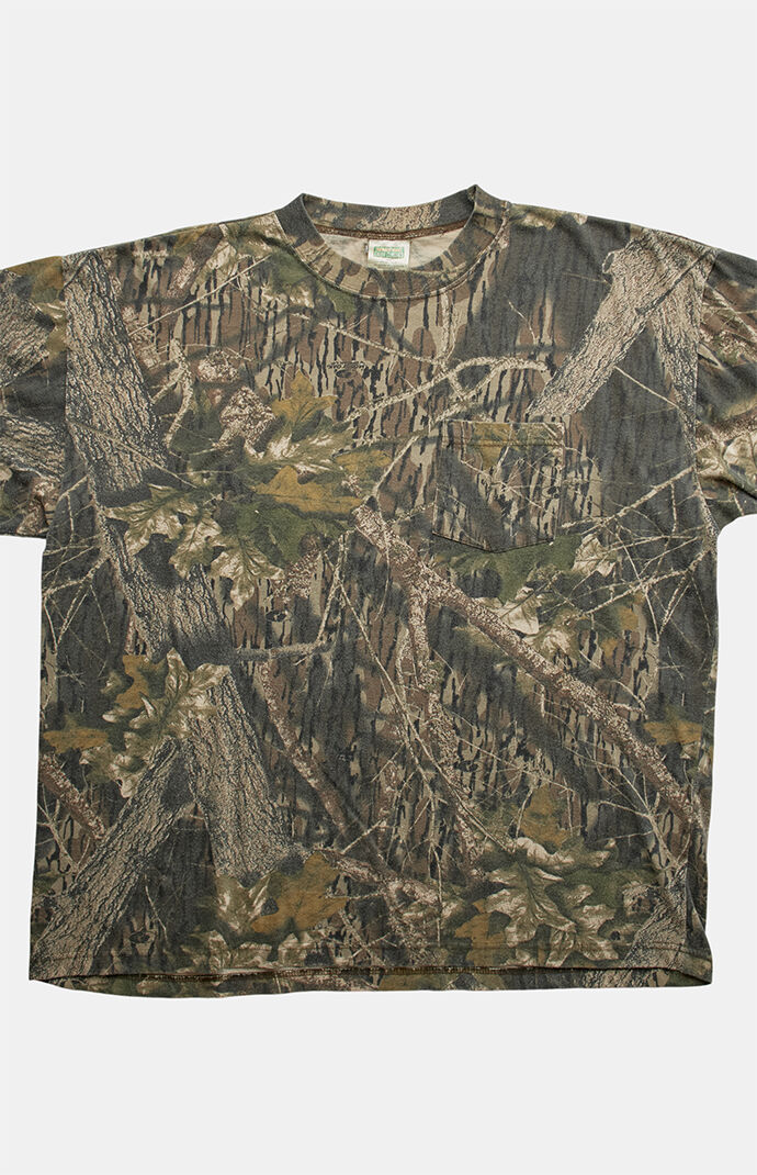 PS VINTAGE 2000s Camo Graphic T-Shirt