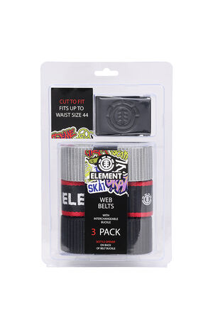 3-Pack Beyond Logo Web Belts image number 10