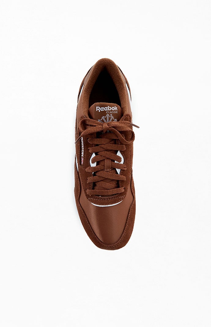 Reebok print cheap smooth brown