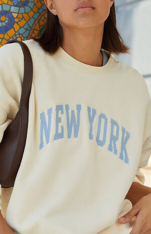 Off White New York Crew Neck Sweatshirt image number 3