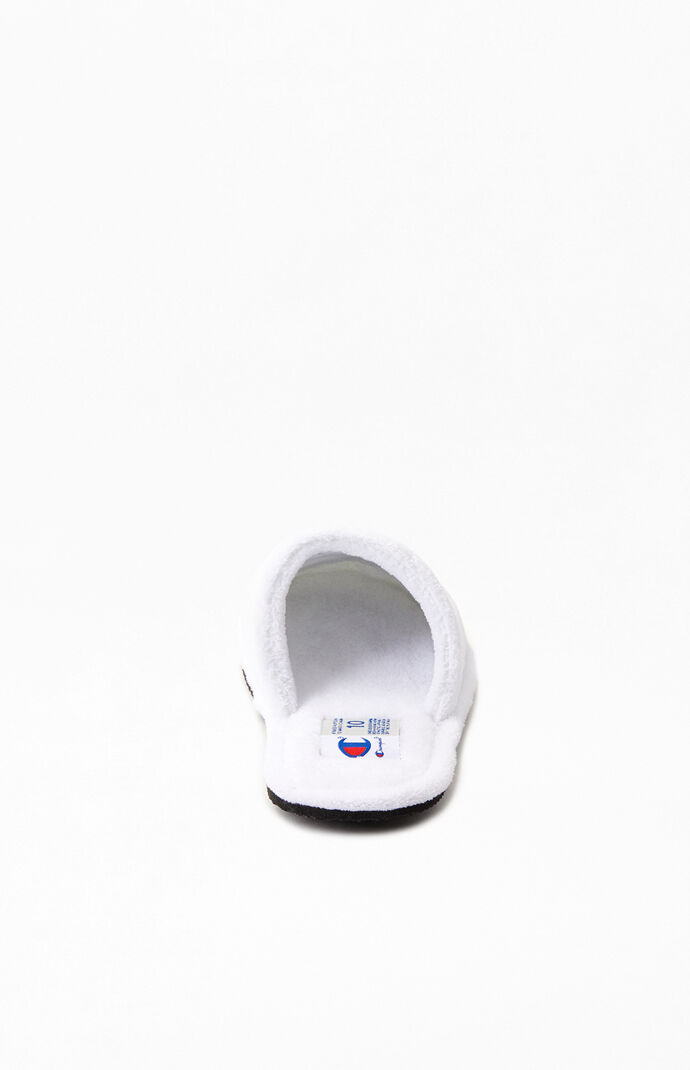 White Sleepover Slippers