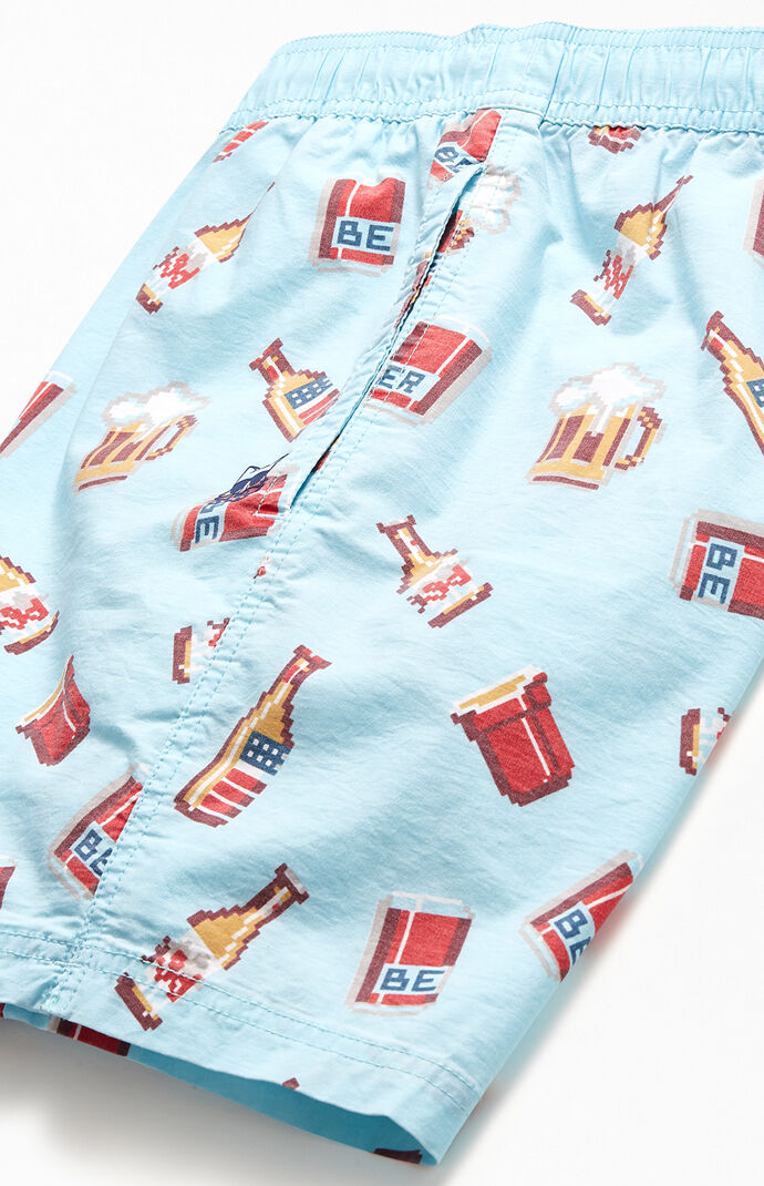 Beer Me Volley 17" Swim Trunks
