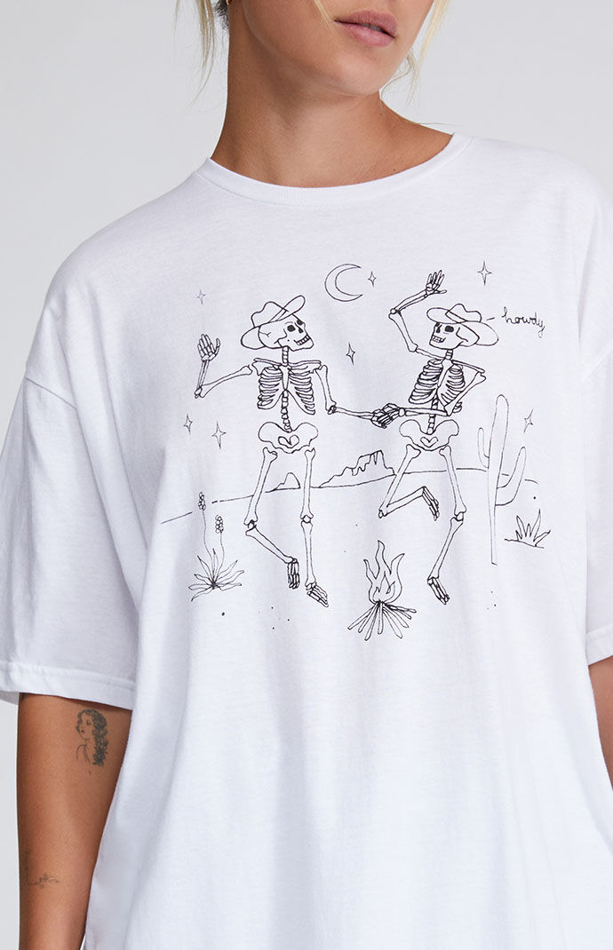 Skeleton shirt pacsun Clearance