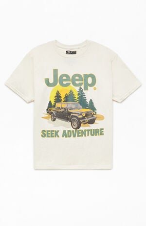 Kids Jeep Seek Adventure T-Shirt image number 1