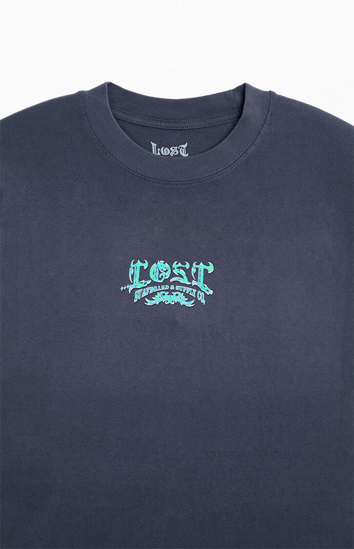 LOST Arched Gnarly Logo Boxy T-Shirt