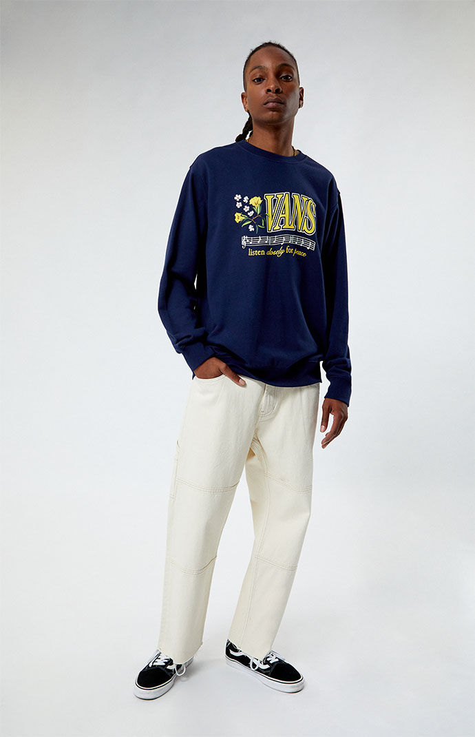 Vans crew neck sweatshirt new arrivals