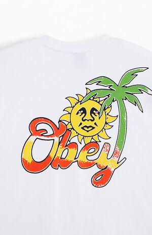 Island Of Obey Heavyweight T-Shirt image number 4
