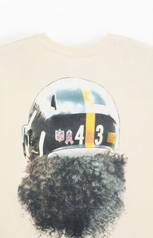 Troy Poamalu Big Head T-Shirt image number 4