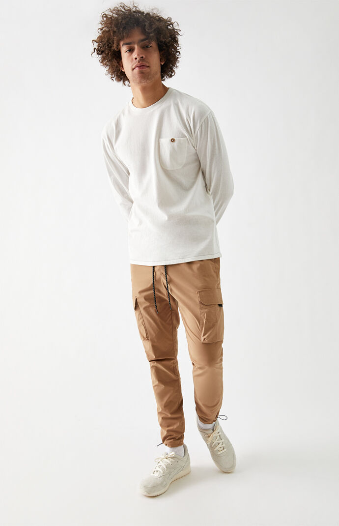 Benton Nylon Slim Cargo Pants