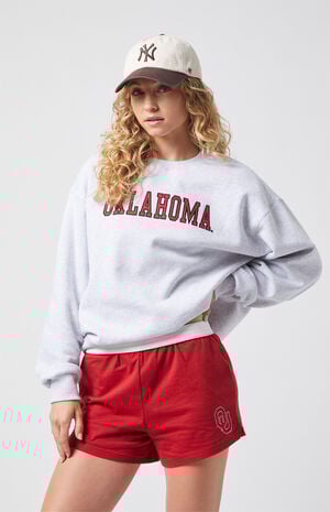 x Pacsun University of Oklahoma Sooners Lounge Shorts image number 3
