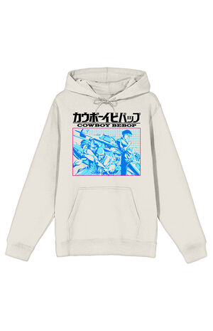 Cowboy Bebop Neon Group Hoodie image number 1