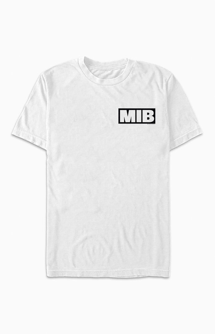 Men In Black Bold Logo T-Shirt
