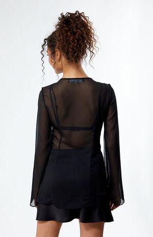 Barely There Tie Front Top image number 4