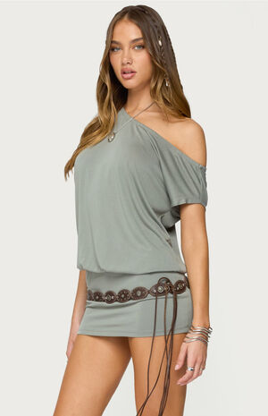 Sevie Off Shoulder Mini Dress image number 3