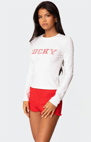 Get Lucky Long Sleeve T-Shirt image number 2