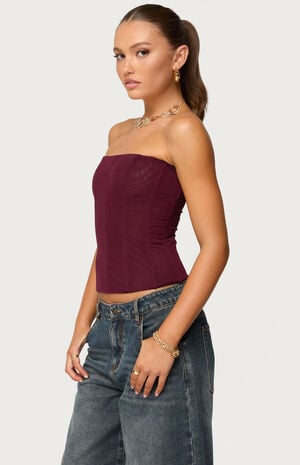 Reed Sheer Mesh Corset image number 2