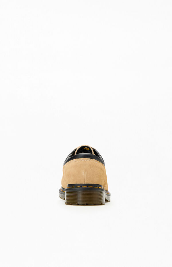 Dr Martens 8053 Tan Waxy Suede Shoes
