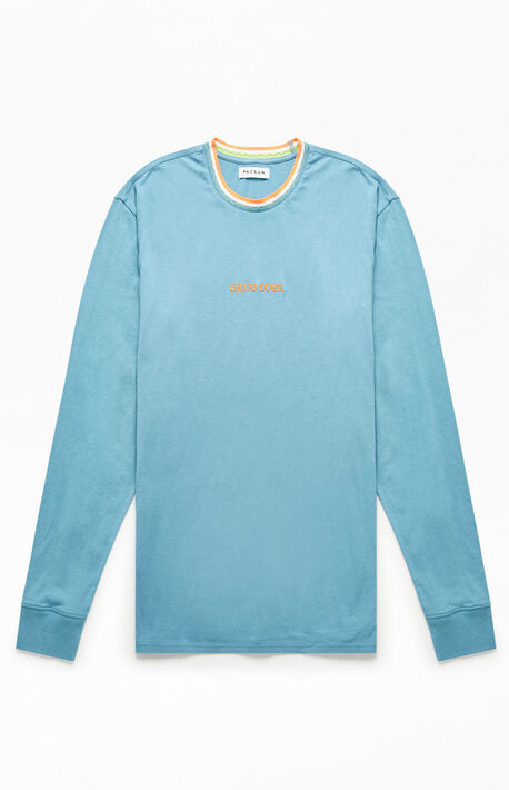 Game Over Embroidered Long Sleeve T-Shirt