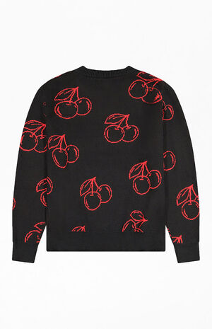 Leon Cherries Outline Sweater image number 2