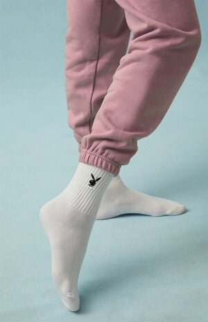 By PacSun Bunny Crew Socks image number 1