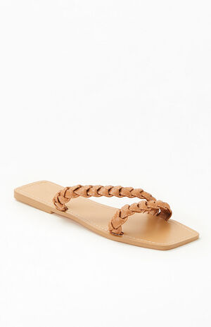 Women's Brown Itara Sandals image number 3