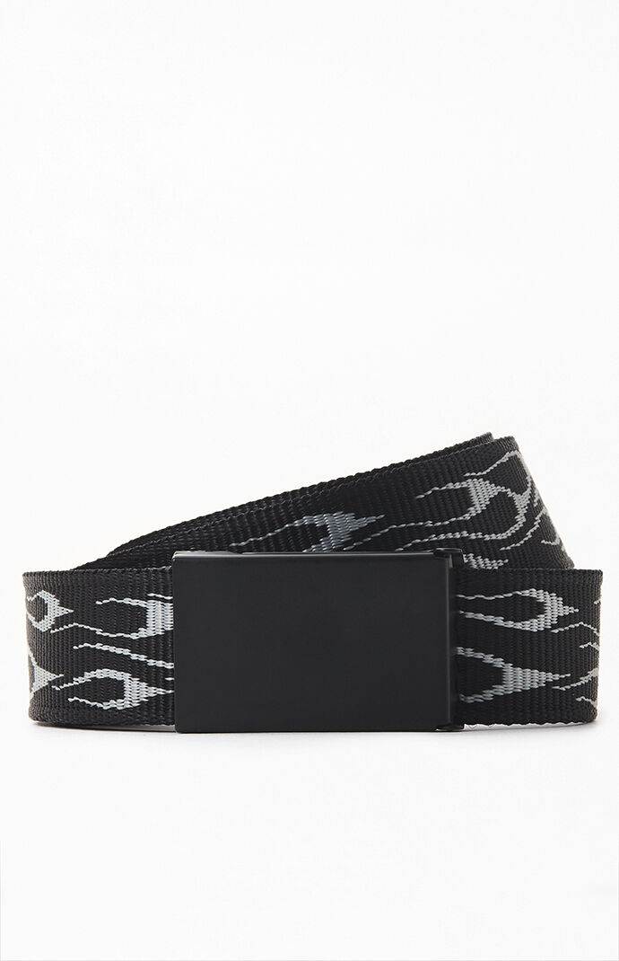 Flame Webbed Belt