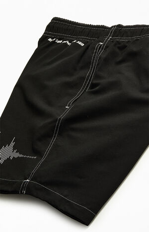 By PacSun Division 17" Swim Trunks image number 4