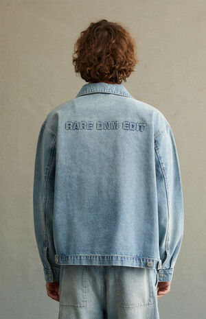 Light Indigo Embossed Gas Jacket image number 5