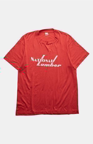80s National Lumber Graphic T-Shirt image number 1