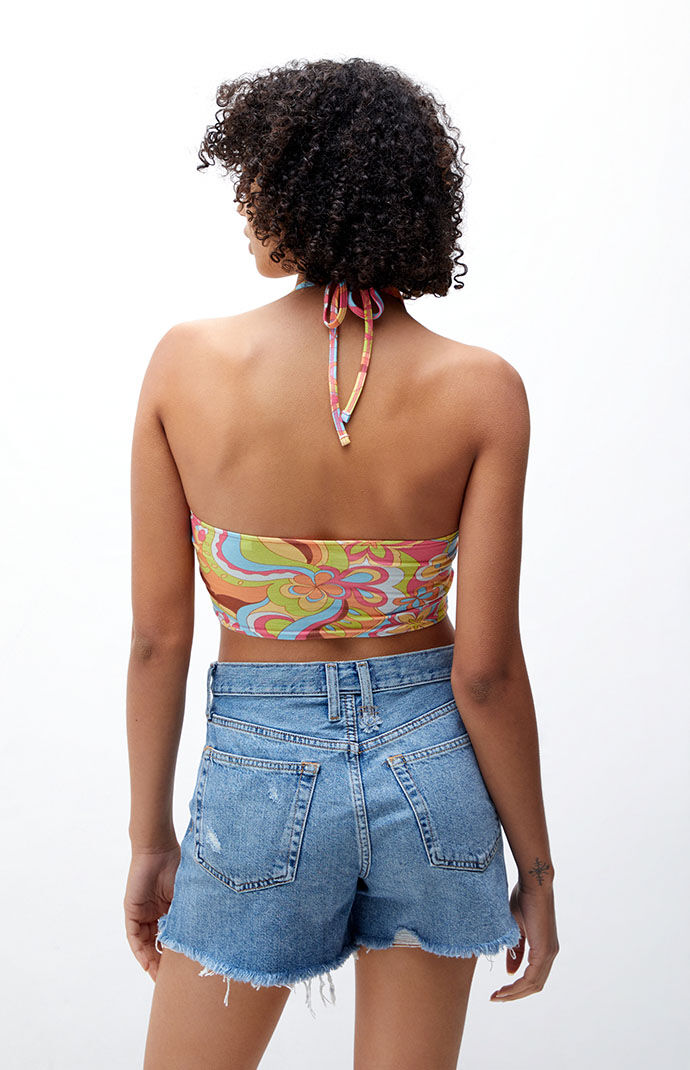 Free People Makai Cutoff Denim Shorts 