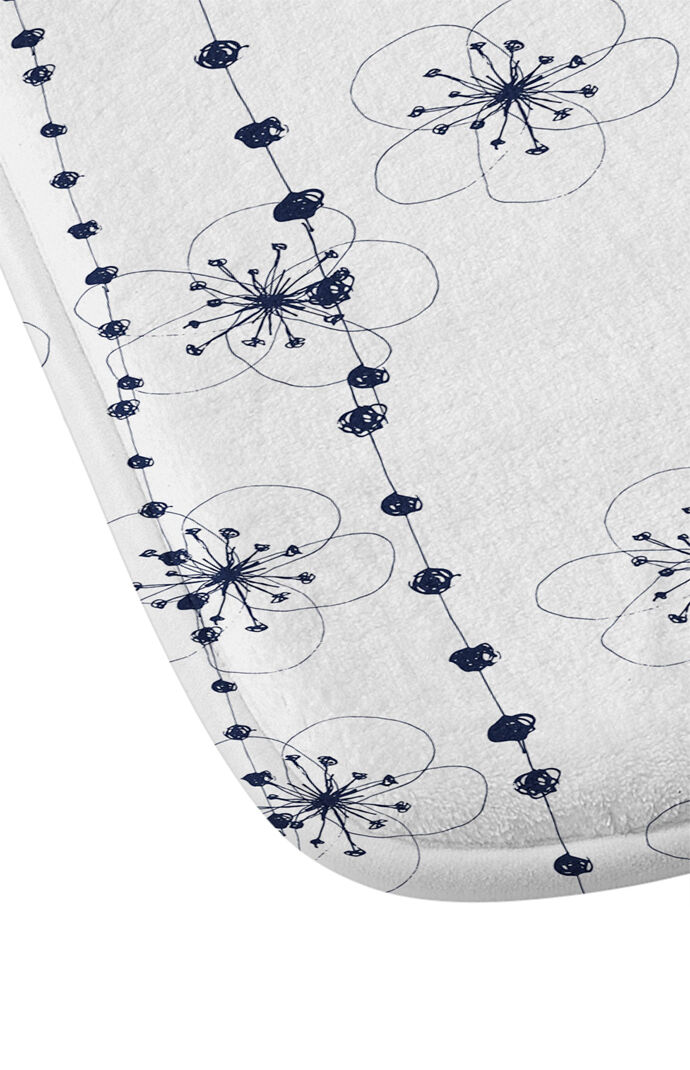 Flower Waterfall Memory Foam Bath Mat