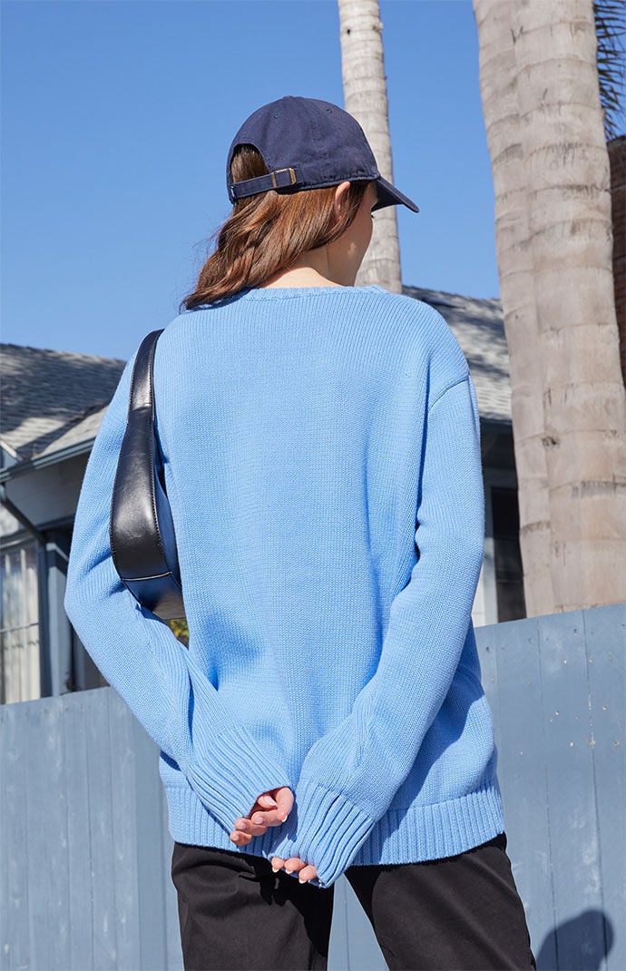 Light blue sweater forever 21 best sale