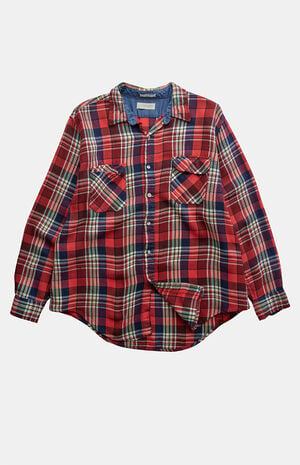 '90s Flannel Pocket Top image number 1