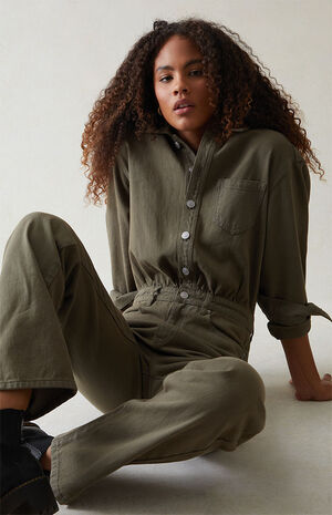 Seaweed Long Sleeve Jumpsuit image number 4