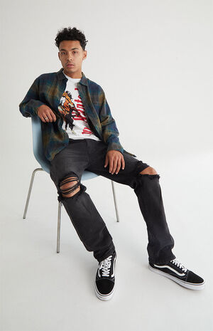 Baggy Comfort Ripped Jeans image number 2