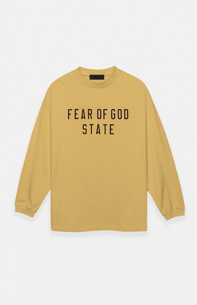 Fear of God ESSENTIALS Amber Heavy Long Sleeve T-Shirt | PacSun