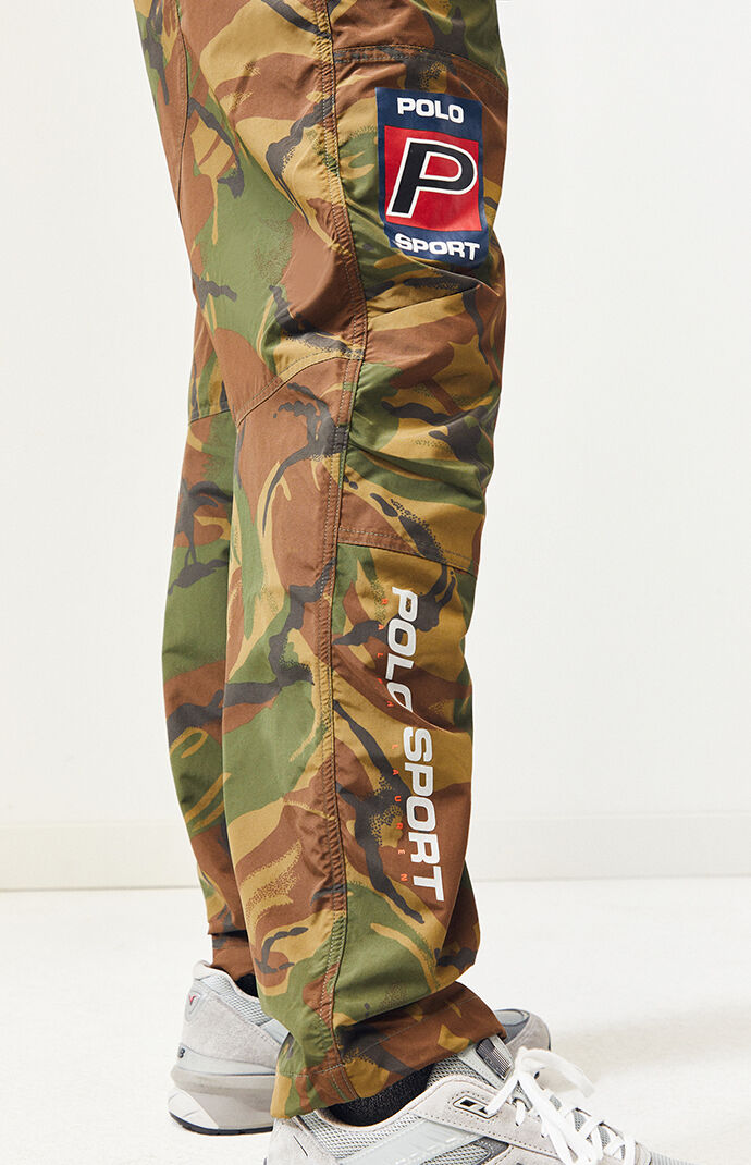 polo blue camo pants