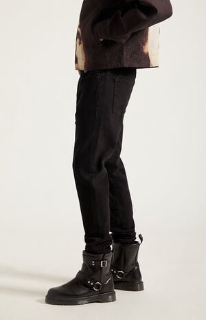 Bryce Stacked Skinny Jeans Stretch Black image number 3