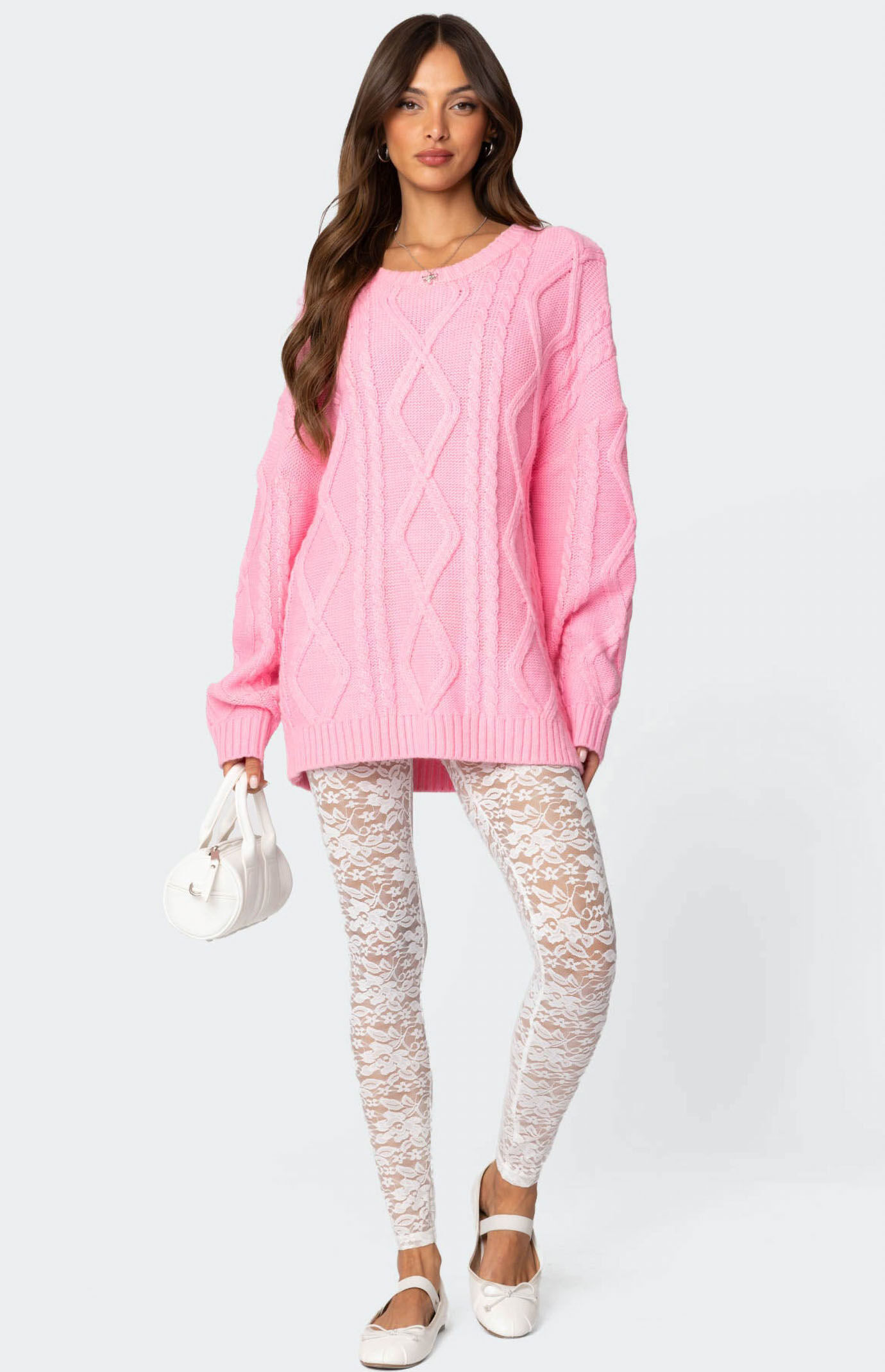 Edikted Sheer Lace Leggings | PacSun