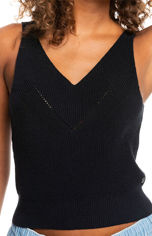 Crazy Glory Crop Sweater Tank image number 1