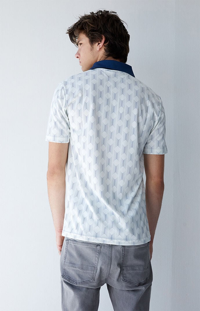 Proper Crossover Mesh Polo Shirt