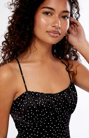 Tie Back Bustier Midi Dress image number 2