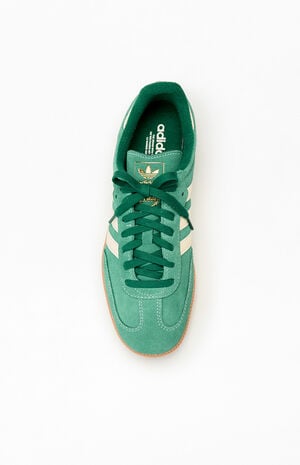 White & Green Samba OG Shoes image number 5