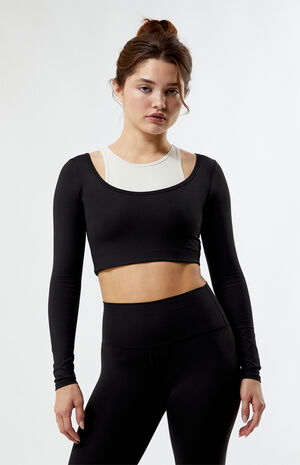 PAC WHISPER Active Logan Layered Long Sleeve Top image number 1