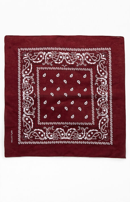 Burgundy Bandana