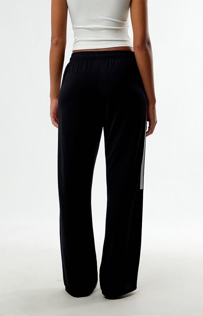ウォーキング・ランニングウェア 00s adidas line wide track pants BLK 00's Adidas Black Windpants Tracksuit Bottom Track Pants