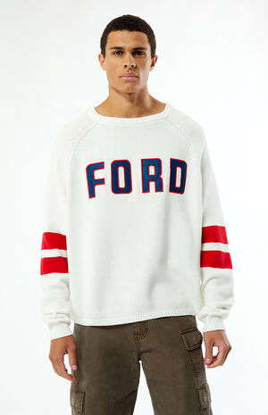 Varsity Stripe Logo Sweater image number 1