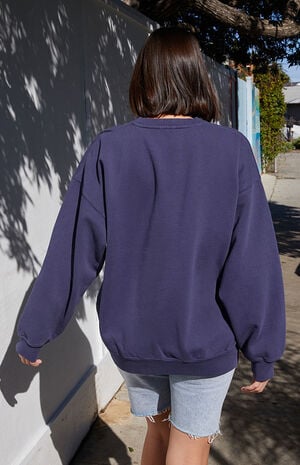 Blue New York Crew Neck Sweatshirt image number 3